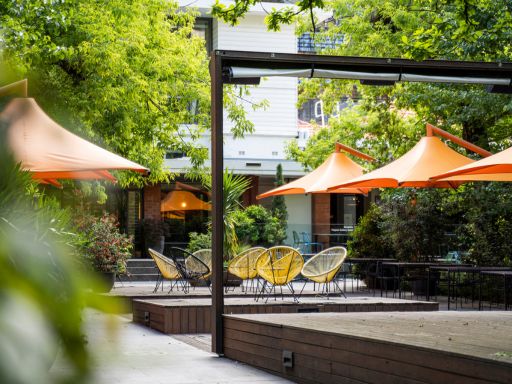 Modern architectural buildings and vibrant public spaces in NewActon, Canberra, showcasing the area's unique blend of culture, lifestyle, and investment potential.